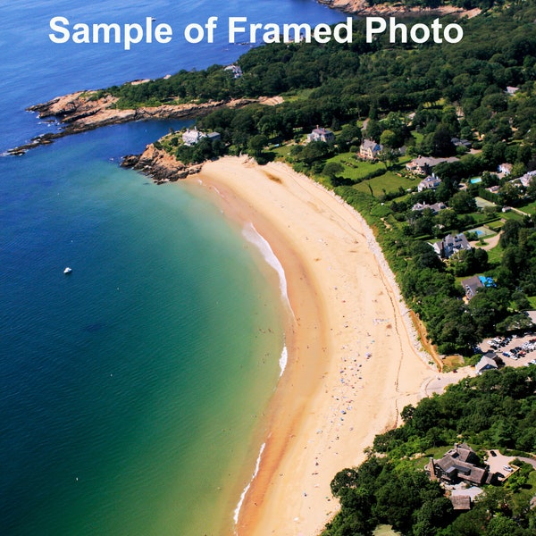 Singing Beach Manchester By The Sea Massachusetts 16" X 20" Frameable Aerial Photograph