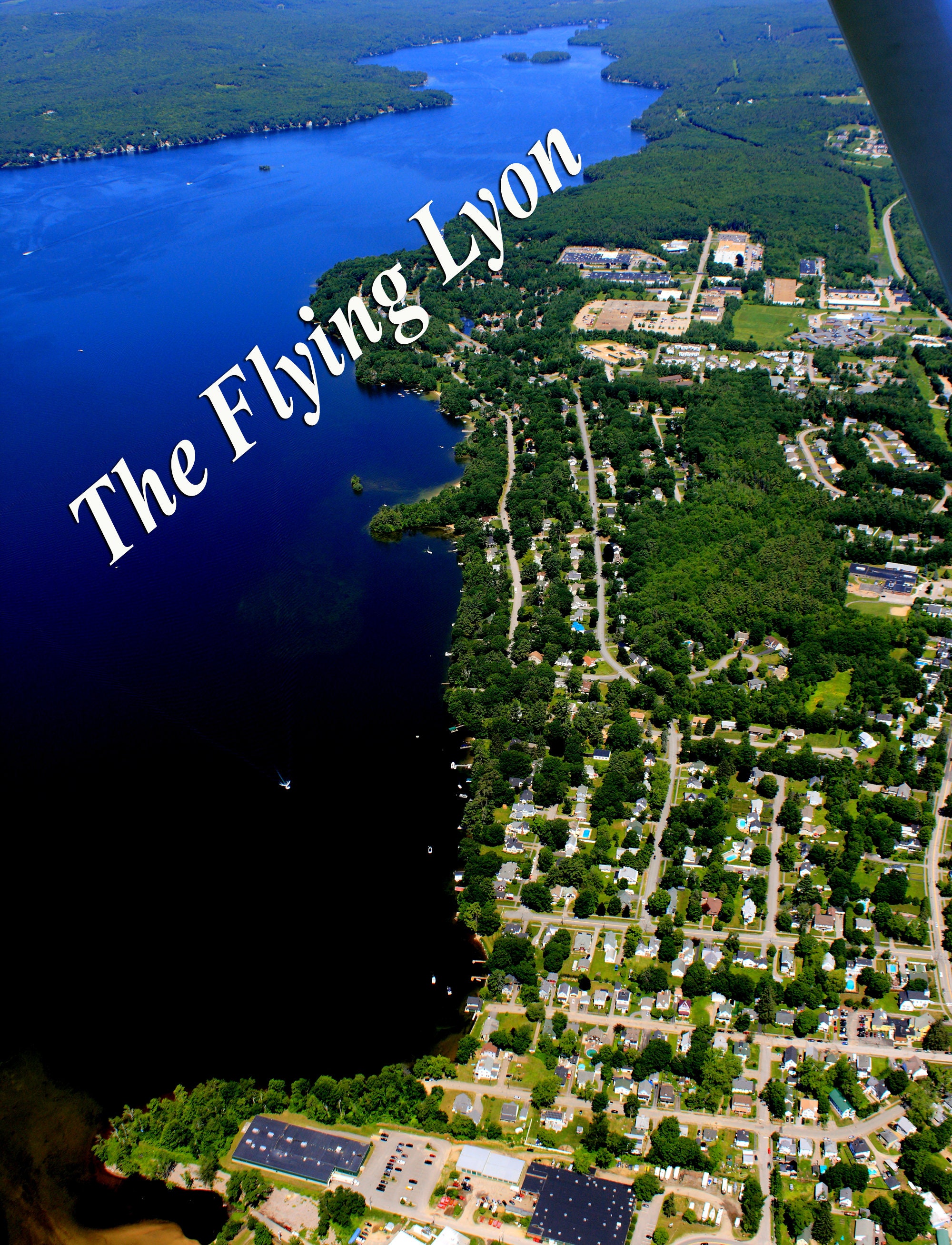 Lake Winnisquam Aerial Photo Tilton Belmont NH 16 X 20 Frameable Aerial Photograph Etsy