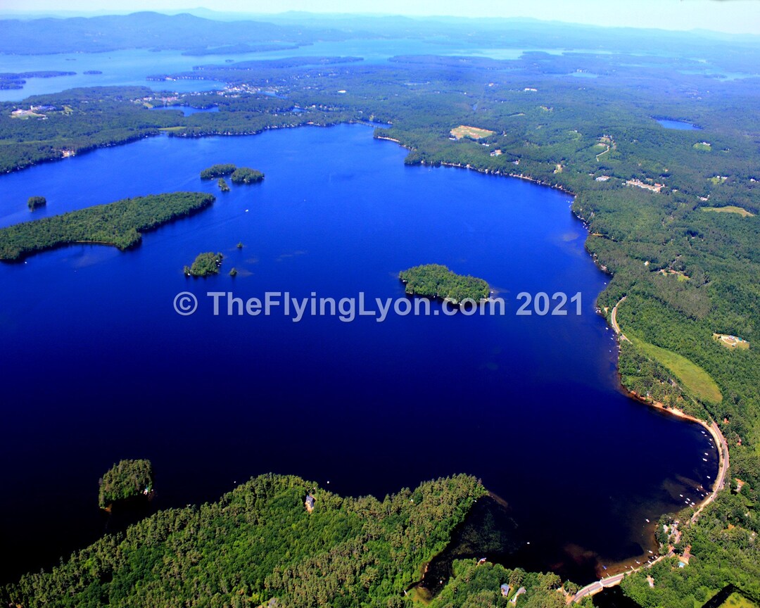 Lake Wentworth NH 16 X 20 Frameable Aerial Etsy