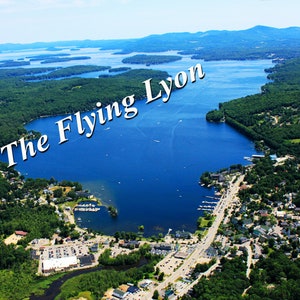 Meredith Lake Winnipesaukee NH  16&quot; X 20&quot; Frameable Aerial Photograph