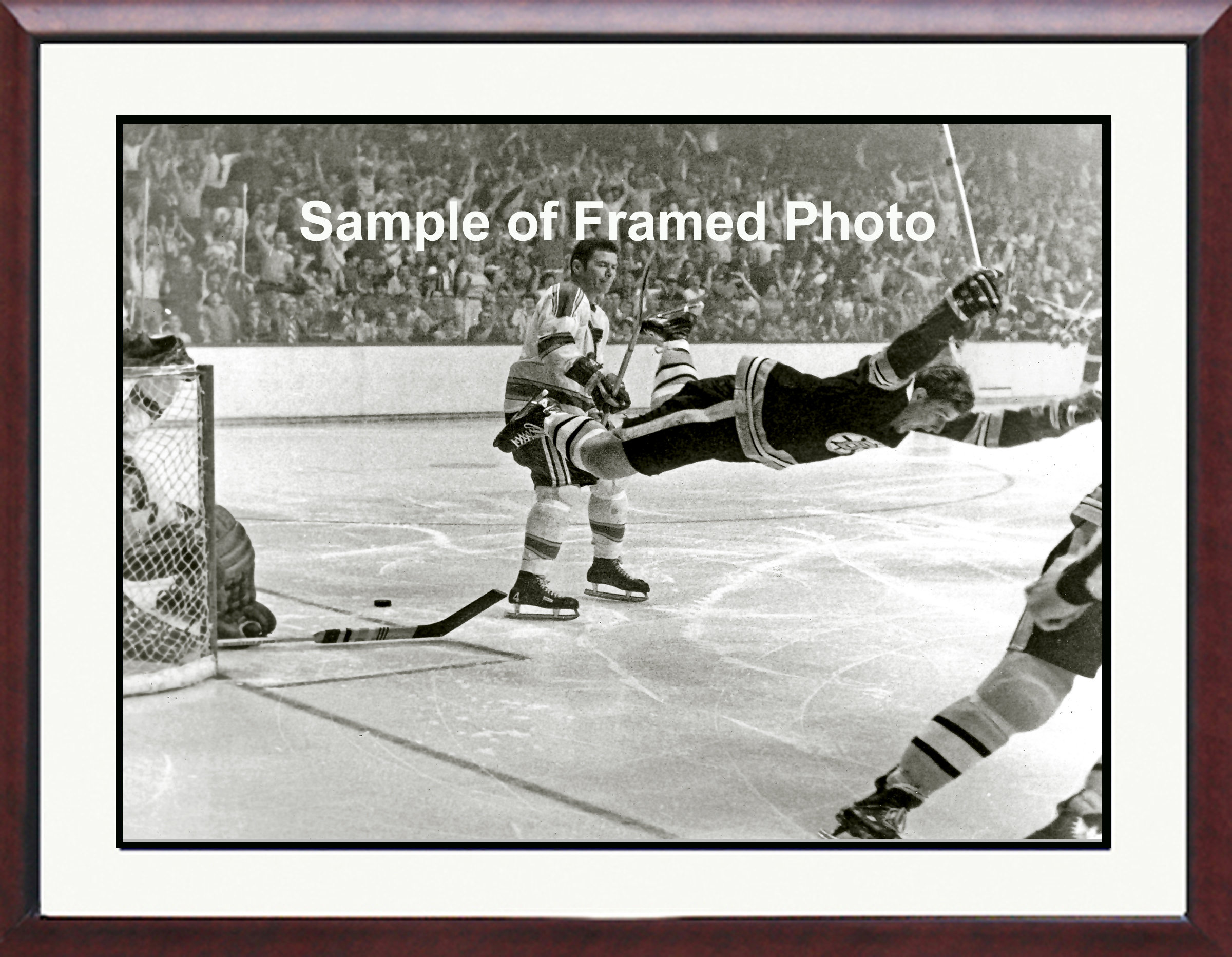 Bobby Orr Famous Flying Winning Goal Boston Bruins Hockey Etsy UK