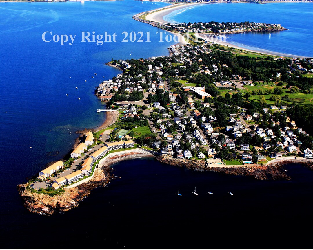 Nahant Bass Point Massachusetts 16 X 20 Frameable Etsy