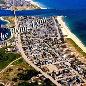 Seabrook Beach New Hampshire 16&quot; X 20&quot; Frameable Aerial Photograph