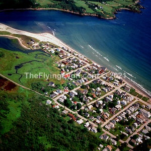 Higgins Beach Maine 16&quot; X 20&quot; Frameable Aerial Photograph
