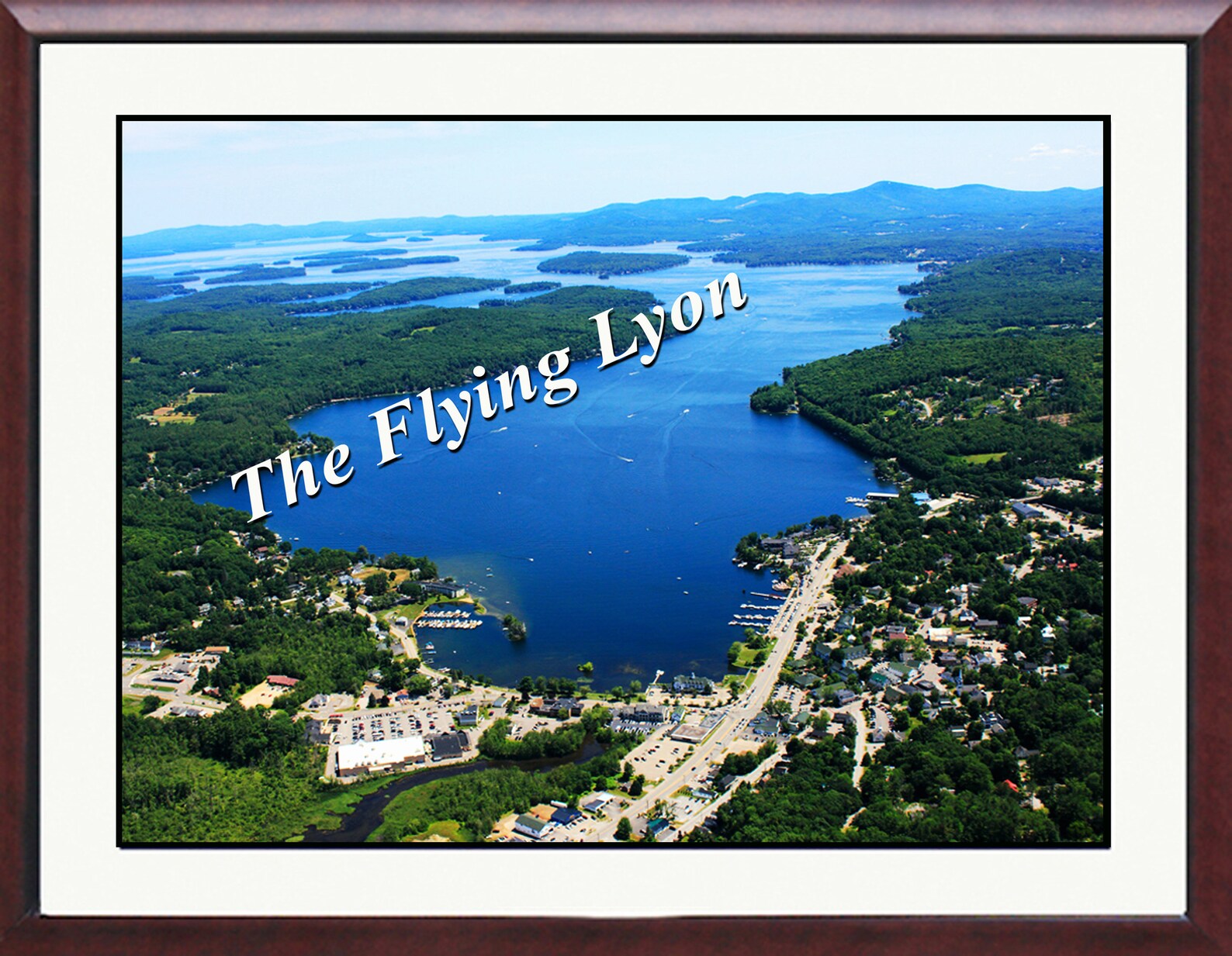 Meredith NH Lake Winnipesaukee 16 X 20 Frameable Etsy