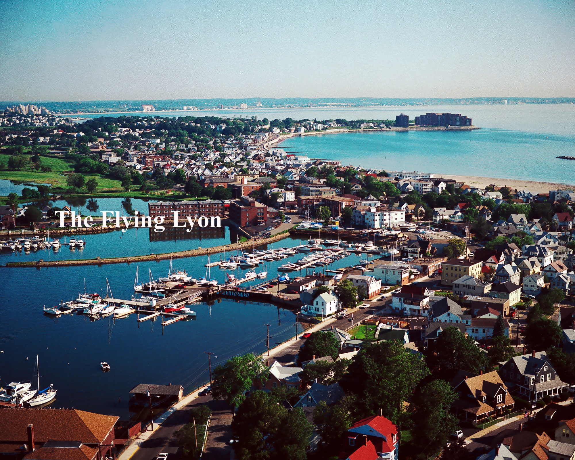 Winthrop Harbor Massachusetts 16 X 20 Frameable Etsy