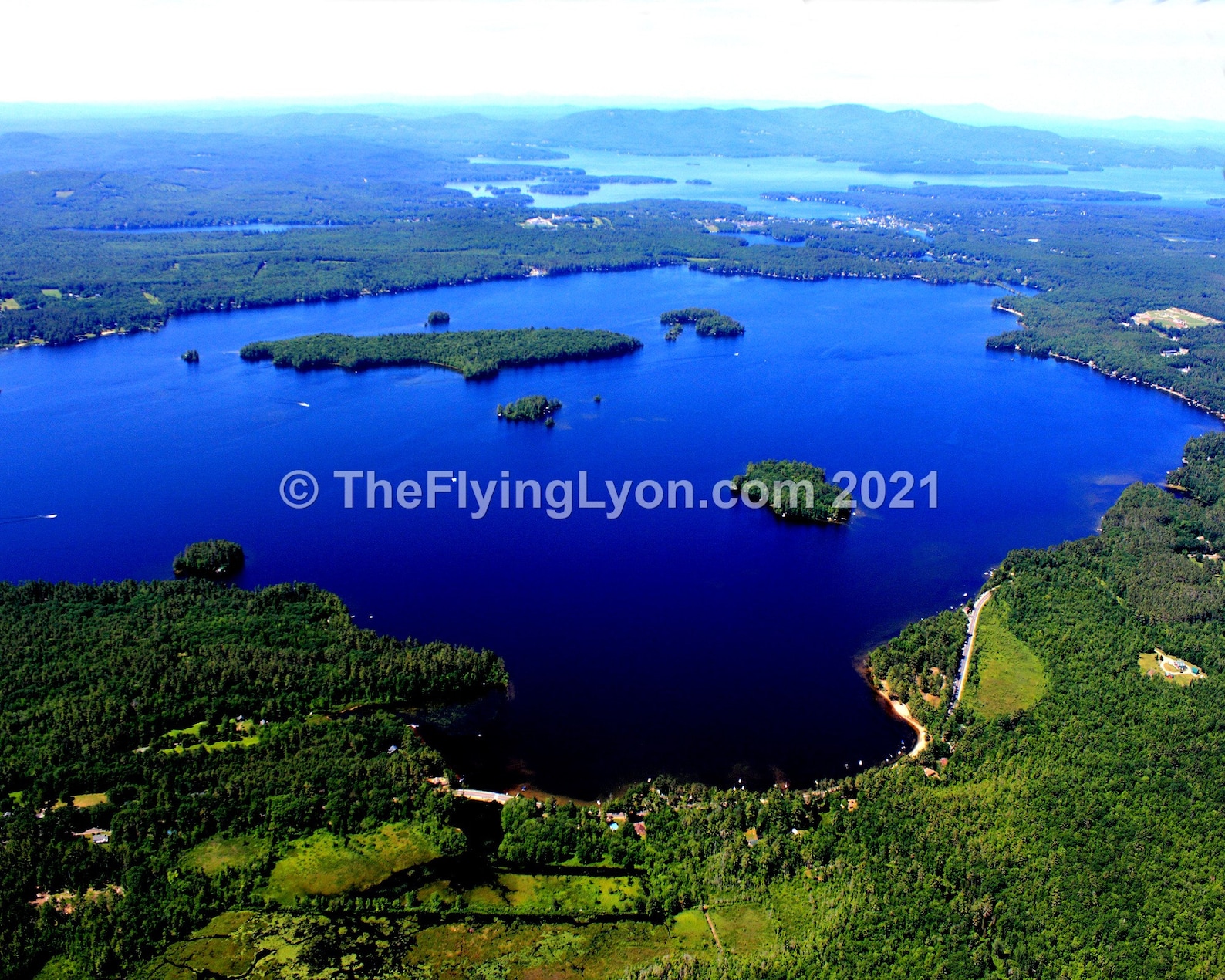 Lake Wentworth Wolfeboro New Hampshire 16 X 20 Etsy