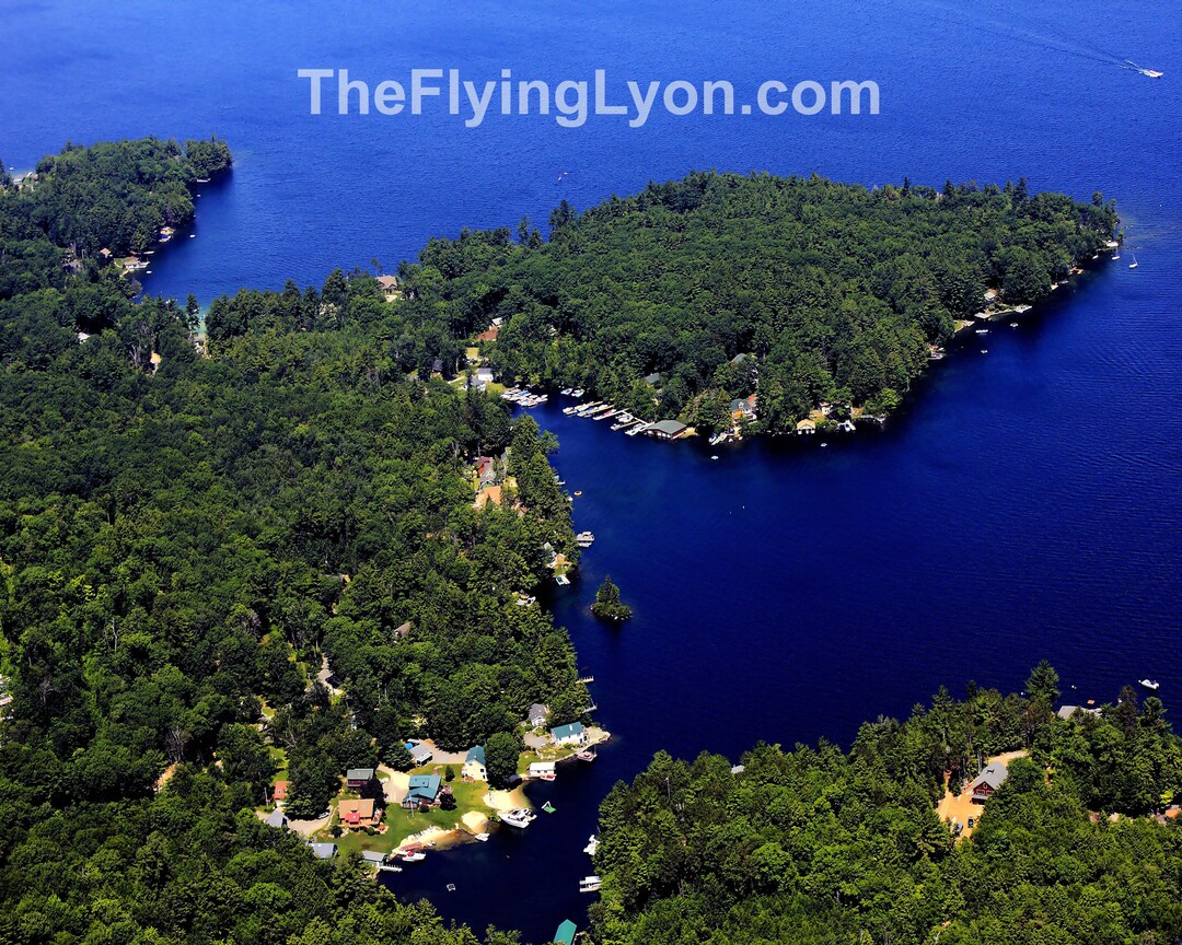 Glidden Cove Alton NH 16 X 20 Frameable Aerial Etsy UK