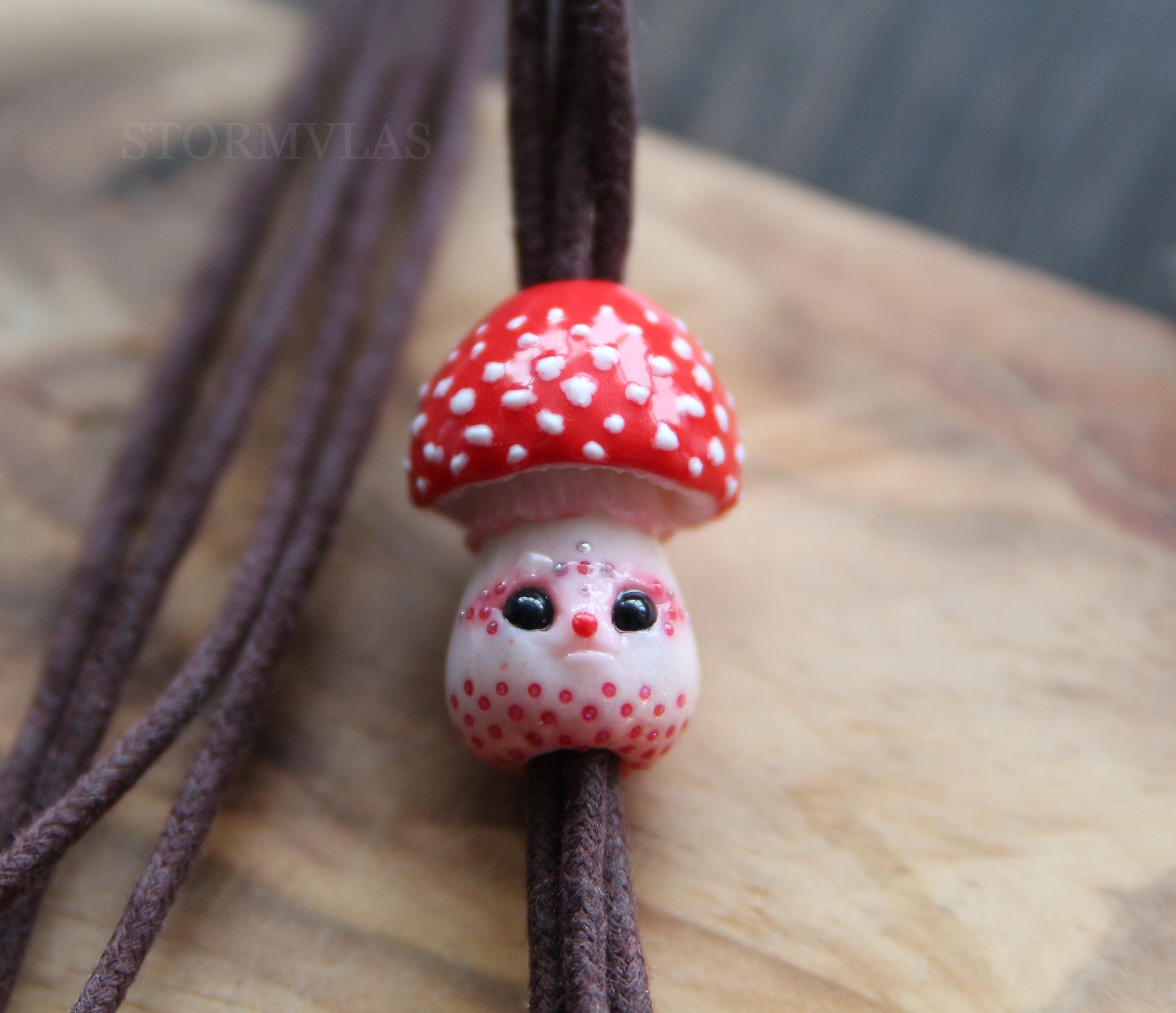 Strand of Colorful Mushroom Beads,shroom Pendant Beads,keychain Bright  Clear Mushroom Beads,mushroom Charms,boho Bead DIY Jewelry Making 