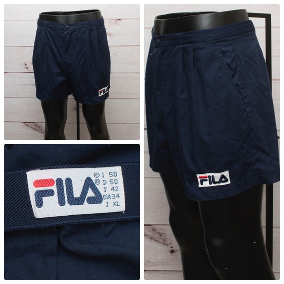 fila tennis shorts vintage