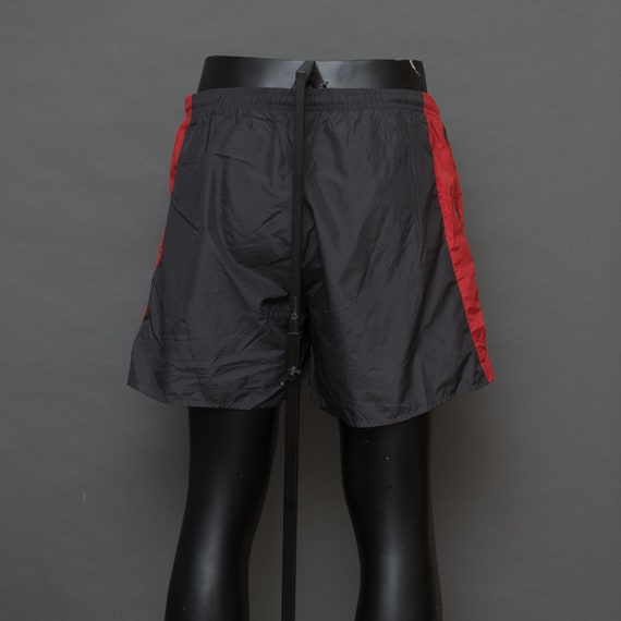 Vintage Men's Nike Gray & Red Shorts Size LARGE B7 - image 3
