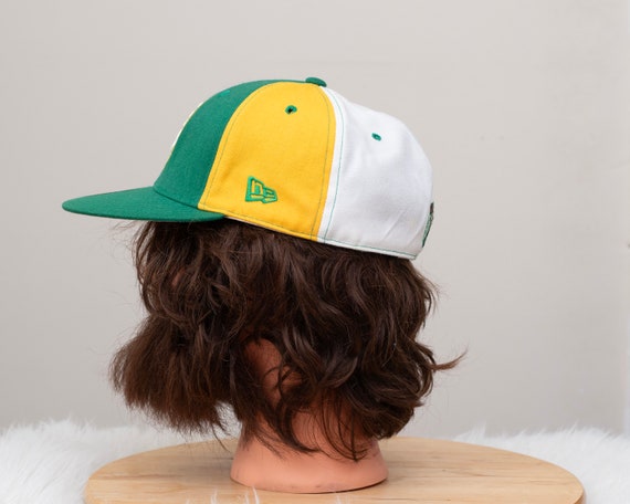 Boston Celtics New Era Colorblock Green, Yellow a… - image 4