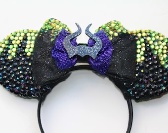 Maleficent Inspired Minnie Ears