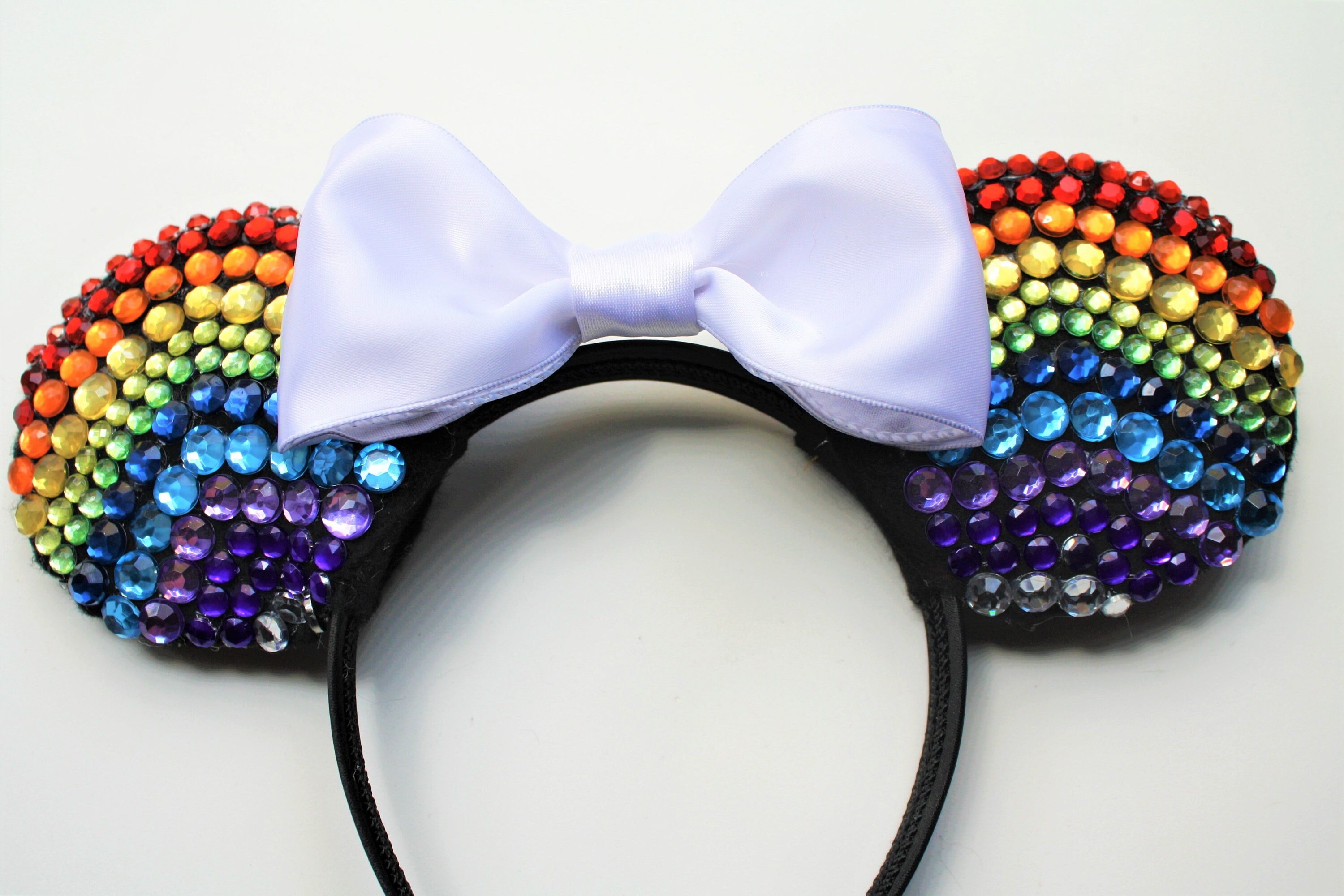 Rainbow/pride Inspired Minnie Ears - Etsy display picture 1