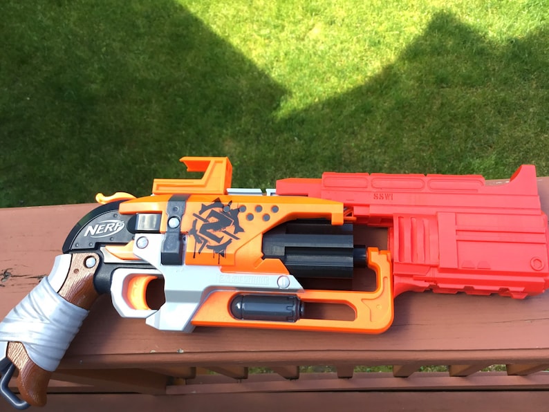 SSWI Custom Tactical Big Boy Barrel Mod for Nerf Hammershot | Etsy