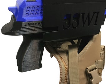 SSWI Custom Hip, Vest or Leg Holster Stand Mod For FRP-13 Mamba Heavy Rival