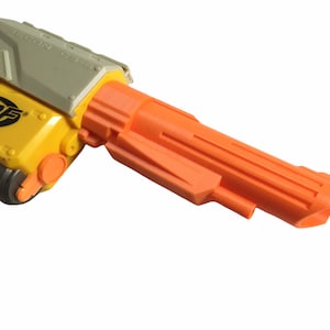 Nerf Twist on Barrel (Body Count) Attachment Extension Mod - Any Color
