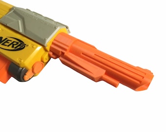 Nerf Twist on Barrel (Body Count) Attachment Extension Mod - Any Color