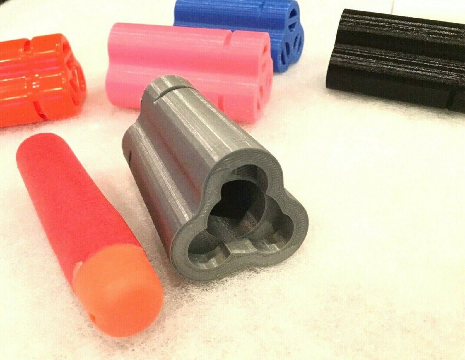 Nerf Compatible Single Shot MEGA Shell for Nerf N-strike Elite Trilogy ...