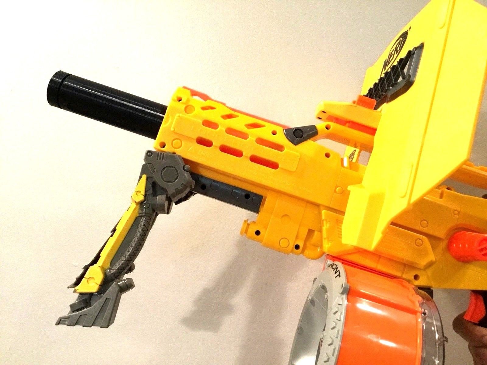 Adaptador Front Tube Y Silenciador Para Nerf Stryfe – Decoración Y Alargador De Cañón Para Modificación De Juguetes