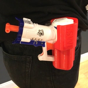 SSWI Custom Nerf N-Strike Elite Triad EX-3 Blaster Holster With Belt Loop