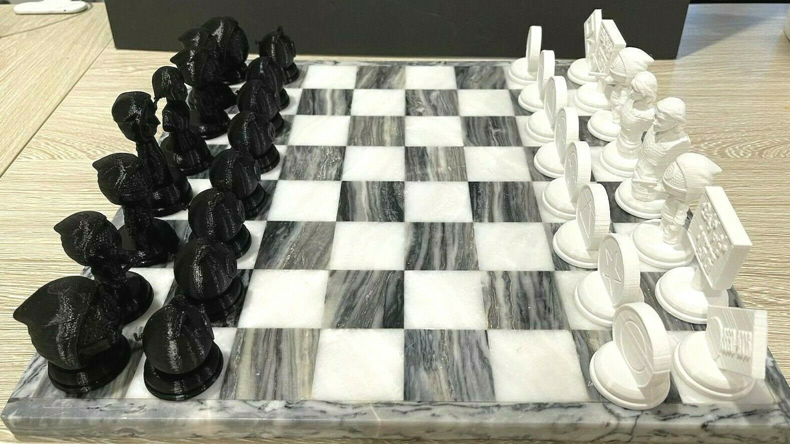 Squid Game FAN ART Chess Set Seong Gi-hun Front Man Vips - Etsy