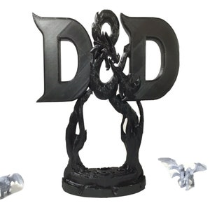 Large DND (Fan Art) Dungeons and Dragons Display Sign POP Minis Collectibles