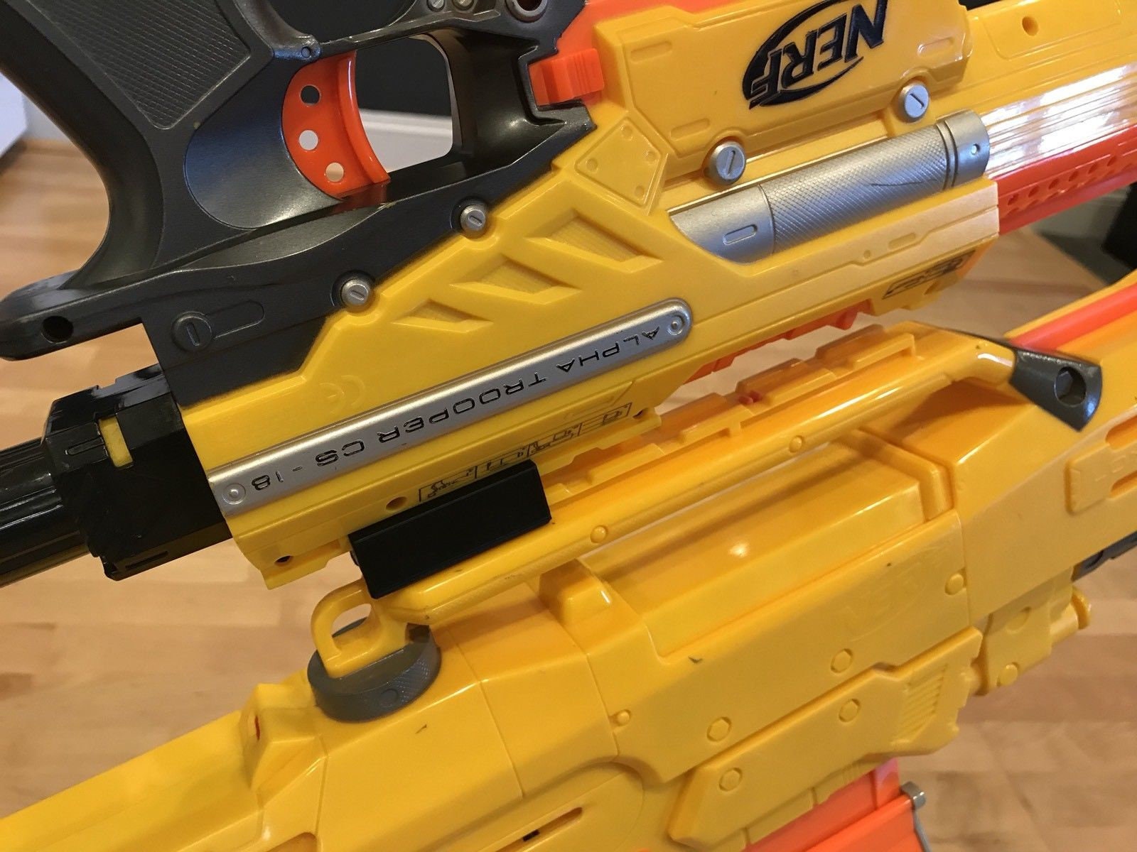 2 Pack SSWI Nerf to Nerf Coupling Rail Connector Joiner Connect 2