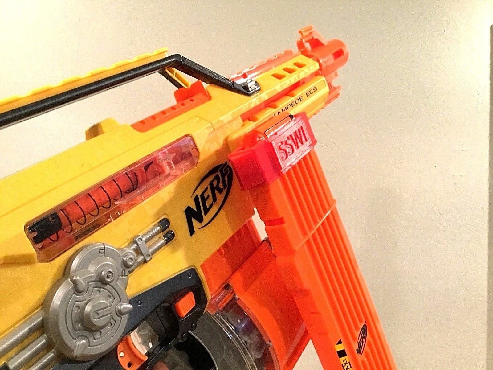 SSWI Magazine Mod CLIP Holder For NERF Tactical Rail Custom Etsy