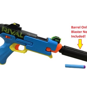SSWI for Nerf Rival Fate XXII-100 to Elite Dart Removable Barrel Tool With Silencer