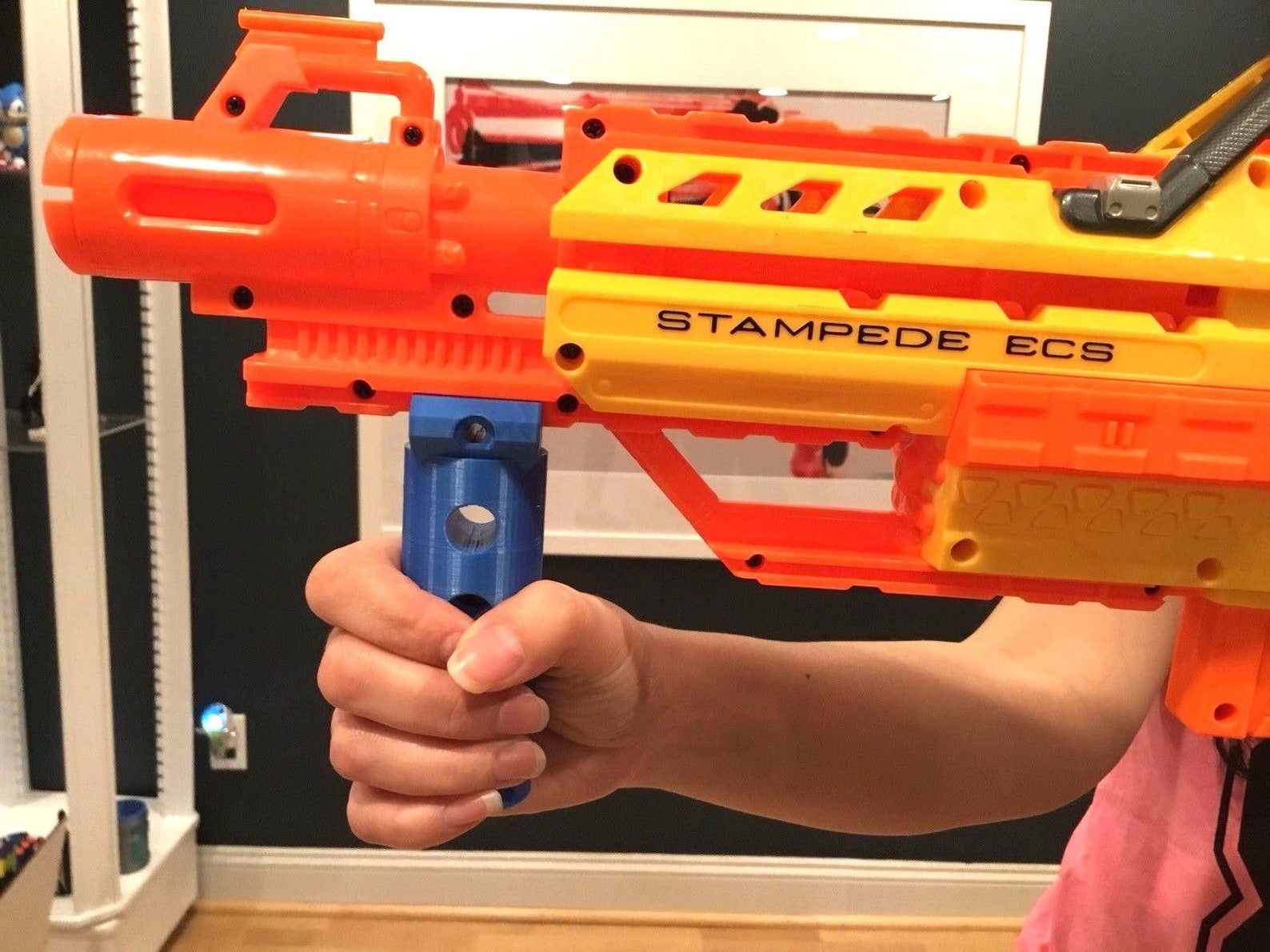 Custom Nerf Compatible Assault Fore Grip Front Handle Etsy