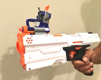 Nerf Jolt Blaster Mod Rail Connector to Tactical Rail - Attach Jolt to any Nerf