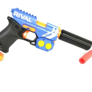 SSWI for Nerf Rival Knockout to Mega Dart Removable Barrel Tool With Silencer
