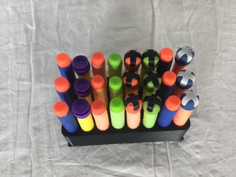 Nerf N Strike Compatible Ammo Dart Storage Box Holder Etsy