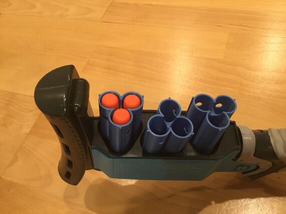 4 Nerf Compatible Zombie Strike Dart Shell Sledge Fire Blaster