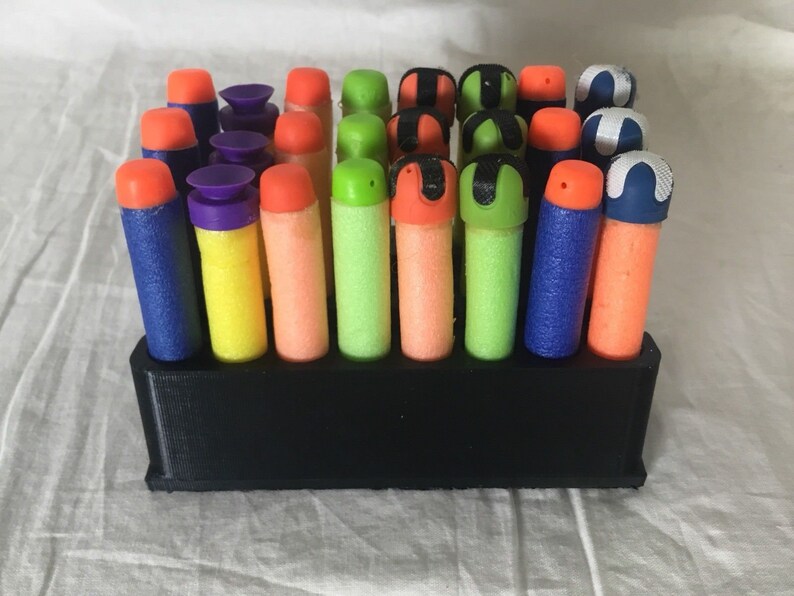 Nerf N Strike Compatible Ammo Dart Storage Box Holder Etsy