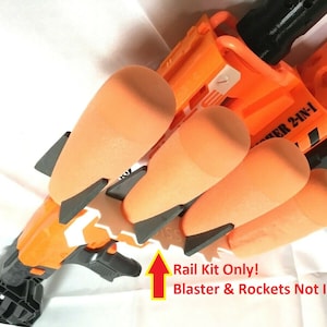 SSWI Demolisher Missile Rocket Mod Tactical Rail Ammo Holder Holds 4 Rounds