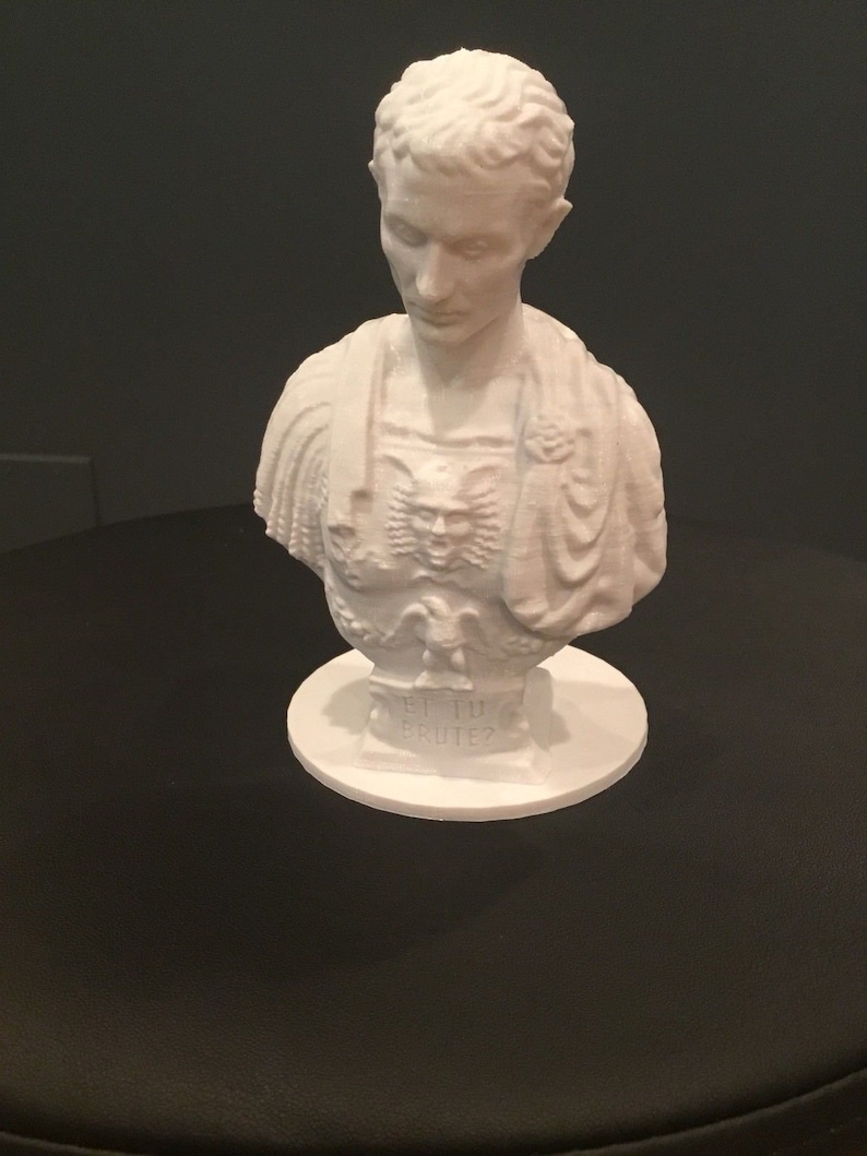 Julius Caesar Pencil Holder Etsy Julius Caesar Pen Holder Statue