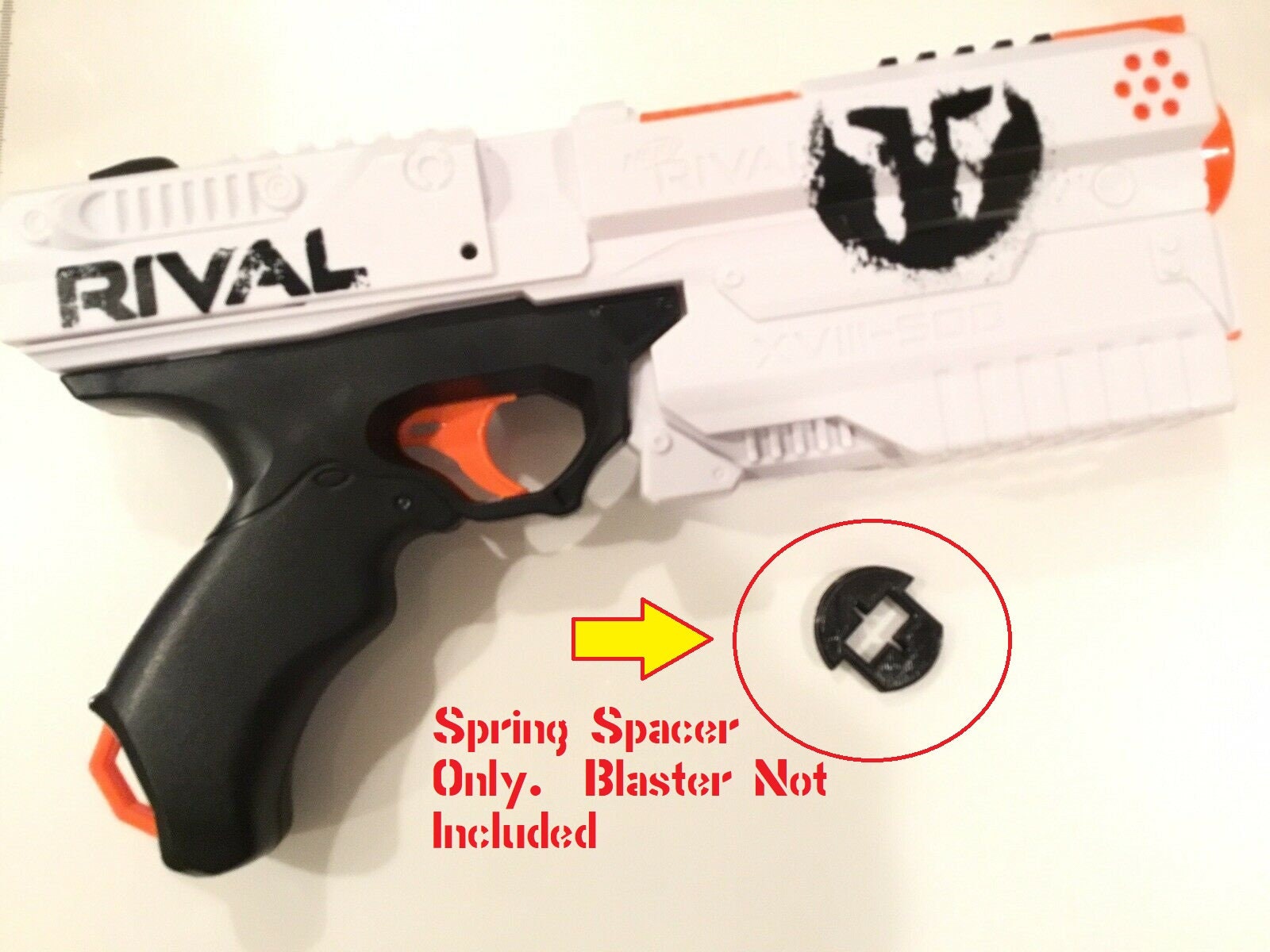 SSWI Spring Spacer for Nerf Rival Kronos 12-15% More Power Nerf