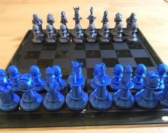 Custom Chess Set - Etsy