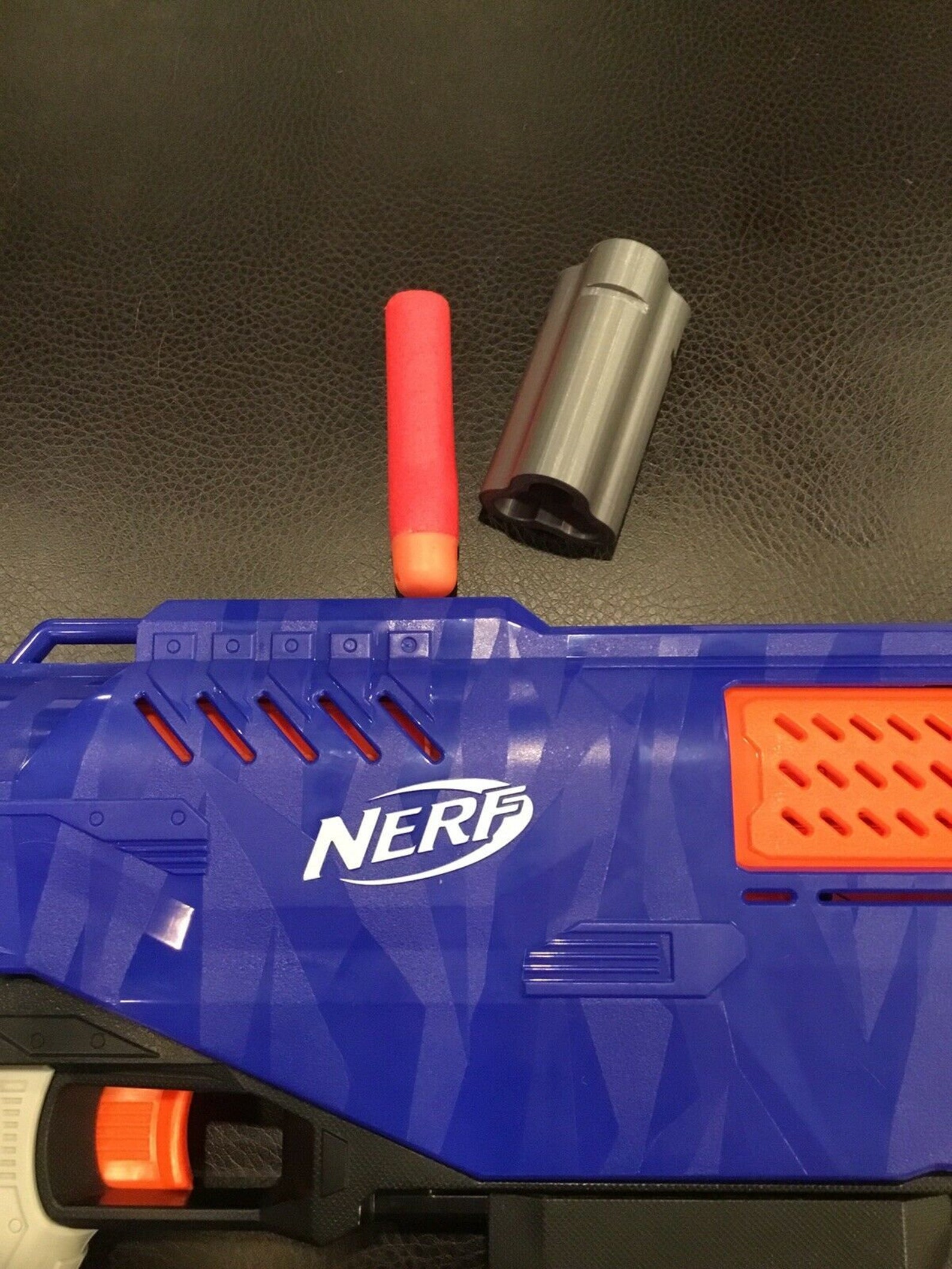 Nerf Compatible Single Shot MEGA Shell for Nerf N-strike Elite Trilogy ...