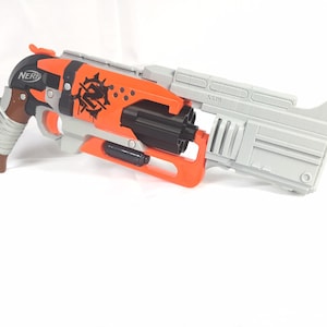 SSWI Custom Tactical Big Boy Barrel Mod For Nerf HammerShot - Hammer Shot