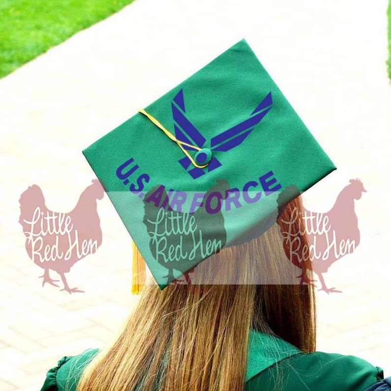 Air Force Graduation Cap SVG File Etsy