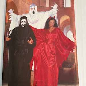Butterick 6296 all size included Halloween long cloak
