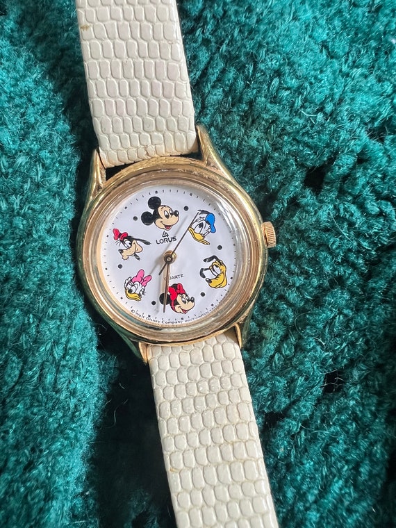 PARTS ONLY* Non Working Lorus Disney Pals Mickey Mouse Watch  display picture 1