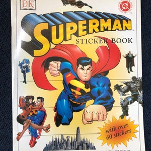 The Ultimate DC Comics SUPERMAN Sticker Book by DK