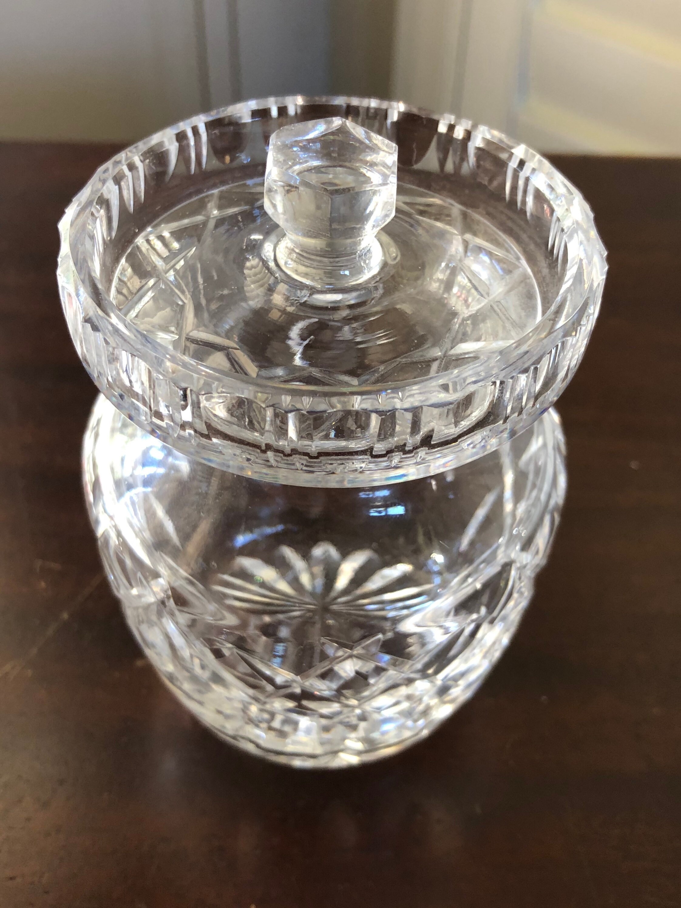 Waterford Crystal Jam Jar Etsy