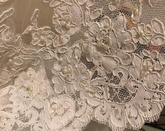 Lace Fabric Crafts Kit Pieces of Lace Lace Wedding Dress Lace Veil Lace Remnants Gold Lace Lace Trim 18 Designs Vintage Lace Pieces