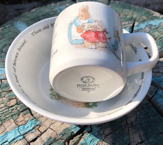 wedgwood peter rabbit cup