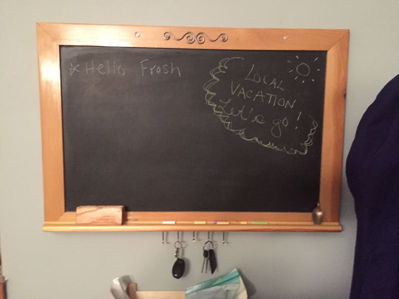 a real chalkboard a real chalkboard